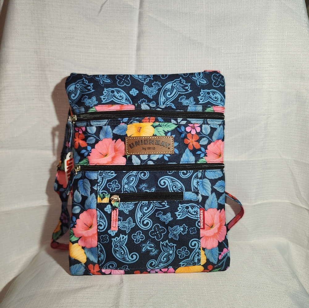 UNIONBAY Floral Paisley  Crossbody